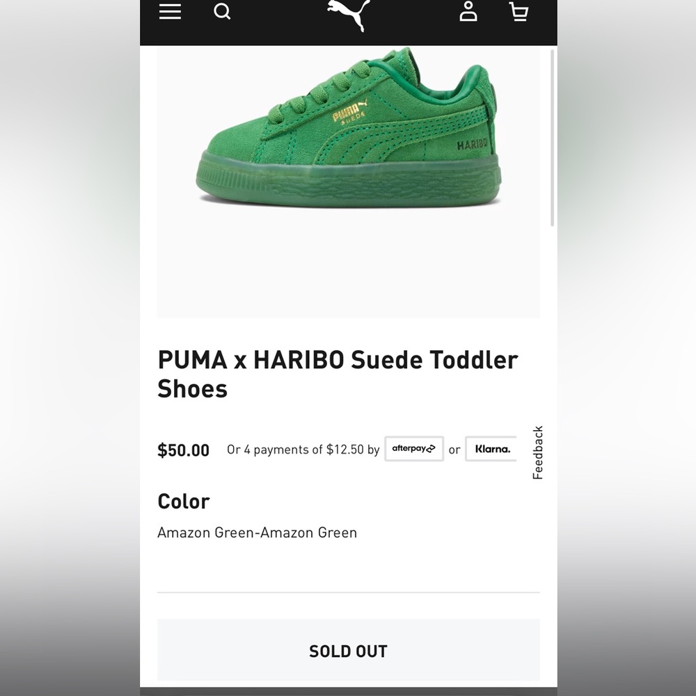 Puma x Haribo kids sneakers